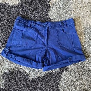 Blue H&M women’s shorts